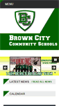 Mobile Screenshot of browncityschools.org